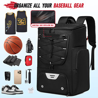 Sac à dos de basketball multifonctionnel grande capacité, pratique, imperméable et isotherme pour les loisirs en plein air et l'entraînement décontracté