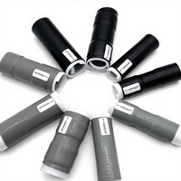 Manchons et tubes thermorétractables en silicone 25 mm, 600 V, rapport de rétraction 5:1, -40°C~200°C, marque LC pour applications télécom