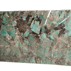 Design Moderno di Lusso per Lastre di Quarzite Verde <span class=keywords><strong>Amazzonica</strong></span> con Finitura Levigata - Product Image 2