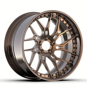 Rines KLS de Cinco Radios, 2 Piezas, Forjados, 5X112, 17, 18, 19, 21 Pulgadas para Ferrari F12 TDF, 458 Speciale, para Corvette Z06, C7, C6, ZR1 - Product Image 2