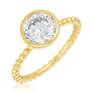 Gemnel 925 Silver Cubic Zirconia Eternity Band - 5A Quality Round Diamond-Cut Twist Ring Rope-2025 Wedding Jewelry for Women - Product Image 2