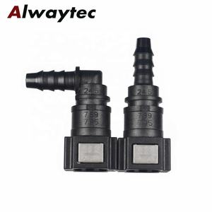 गर्म बिक्री 7.89mm 8mm ईंधन त्वरित कनेक्टर पाइप नायलॉन ट्यूब कनेक्टर्स कार भागों - Product Image 2