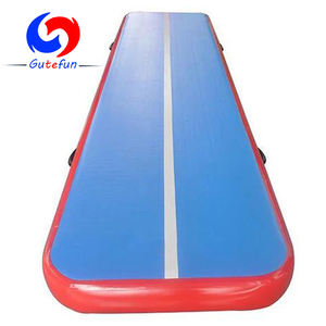 <span class=keywords><strong>Matelas</strong></span> <span class=keywords><strong>gonflable</strong></span> super rebondissant pour la pratique des compétences de cheerleading, piste de tumbling <span class=keywords><strong>gonflable</strong></span>, piste de <span class=keywords><strong>gymnastique</strong></span> pour gymnastes - Product Image 1