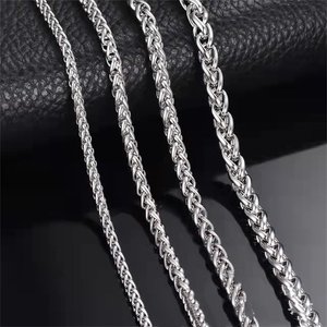 In acciaio inossidabile XL placcato sottovuoto drago osso e cesto di fiori collana gioielli di moda per uomo e donna - Product Image 5