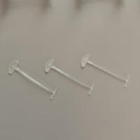 Haute qualité 10mm 15mm 25mm Fine Tagpin attaches suspendues couleur transparente tissu étiquette pistolet accessoire pour vêtements