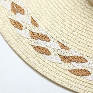 Sombreros de Sol de Papel Ecológicos de Alta Calidad, de Ala Ancha, al por Mayor, con Logotipo Personalizado, para Playa de Verano - Product Image 4