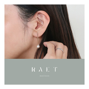 Pendientes de Perlas Barrocas Japonesas de 6 mm, Perla de Ise Shima, Oro Amarillo K10 - Product Image 5