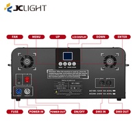 Machine à étincelles froides à 3 têtes de scène Dmx contrôle de scène de mariage Machine à feux d'artifice à étincelles froides 1800W pour scène de fête