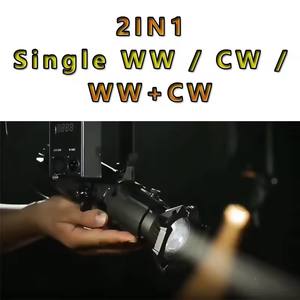 Mando a distancia DMX <span class=keywords><strong>Mini</strong></span> Leko, luz de escenario de perfil WW/WC LED elipsoidal TV estudio teatro perfil focos almacén 20 W - Product Image 2