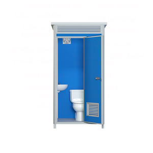 TOPPRE Préfabriqué Amovible Adulte Salle De Bains Toilette Toilettes <span class=keywords><strong>Mini</strong></span> Portable Sandwich Panel Maison Salle De Toilette Public <span class=keywords><strong>Wc</strong></span> Portable Toilette - Product Image 2