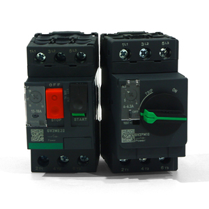 Interruptor de Protección de Motor Trifásico de CA <span class=keywords><strong>GV2ME20</strong></span>/GV2PM10 4-6.3A/13-18A y Protector de Sobrecarga, Contactor de Montaje en Riel DIN - Product Image 1
