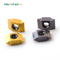 Fengyi Customized PVD Coated Carbide Thread Whirling Milling Insert CNC Controllable for Thread Forming OEM Support MOQ 10pcs