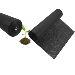 Toile de paillage noire en PP tissé, résistante aux UV, pour l'agriculture, protection contre l'herbe, couverture de sol pour jardin - Product Image 3
