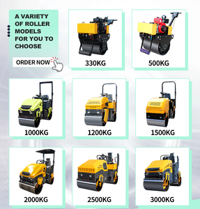 Compacteur de sol 4 tonnes, rouleau vibratoire monocylindre diesel pour compactage de terrassement et de fond de chaussée, vente en gros B2B - Product Image 2
