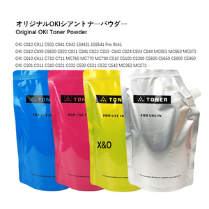 Polvere di <span class=keywords><strong>Toner</strong></span> di Ricarica X&O Japan Tomoegawa per Stampanti Serie OKI C911-942 / Pro943-Pro9542 / ES9431-ES9541 / C823-C843 / C824-C844 - Product Image 2