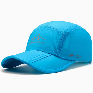 Casquette de baseball d'extérieur à séchage rapide UPF 50+, chapeau de soleil réglable pour la randonnée et la course à pied - Product Image 5