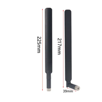 Antenne pliable à double bande 2,4G 5G 5,8G à gain élevé 15DBI WiFi pour module Antenne en caoutchouc durable