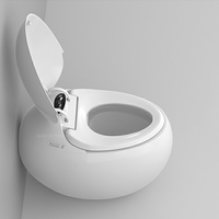 Nouveaux appareils sanitaires Wc Inodoro Inteligente en céramique en forme d'oeuf électrique automatique Intelligent cuvette de toilette toilette intelligente