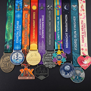 Venta Directa <span class=keywords><strong>de</strong></span> Fábrica <span class=keywords><strong>de</strong></span> Medallas con Logotipo Personalizado Cortadas con Láser para Competiciones Escolares, Medallas Ligeras y Duraderas - Product Image 4