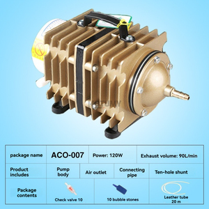 Bomba de Aire Electromagnética y Aireador de Oxígeno para Peces de Estanque, Acuicultura y Uso Médico - Product Image 1
