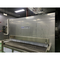 Congélateur tunnel IQF en acier inoxydable 500 kg/h, équipement de congélation rapide pour viande, poisson, fruits, légumes