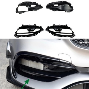 ชุด A45ช่องระบายอากาศสำหรับ Mercedes Benz A-Class W176 AMG 2016-2018ชุดตัวถังกันชนหน้าช่องระบายอากาศช่องระบายอากาศอุปกรณ์เสริมรถยนต์ - Product Image 2
