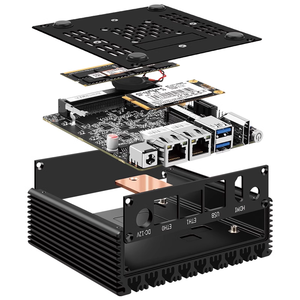 Mini Host X86-P1 de Bajo Consumo (6W) con Router Suave N3050/N3160/N3700, Precio de Fábrica - Product Image 4