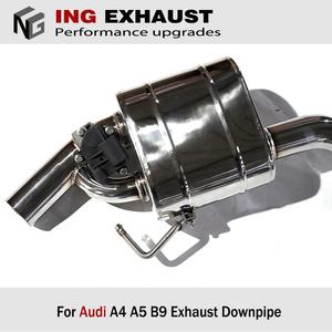 Descuento de producto para Audi A4 A5 Catback 2017 + 2,0 T B9 EA888, válvula de escape de acero inoxidable, voz de tono alto - Product Image 5