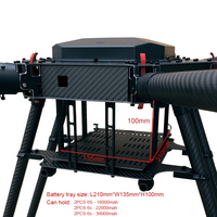 RJX1300B 6-Achsen-Drohnenrahmen Faltbarer Hexacopter Pflanzenschutz Landwirtschaftliche UAV-Drohnen Ohne Motorhalterungen