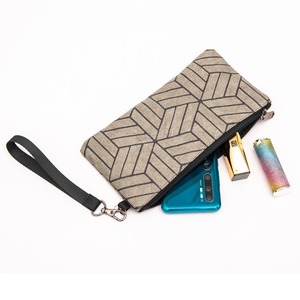 Pochette tendance écologique à motif géométrique diamant - Product Image 3