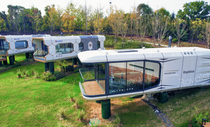 Cabina de estudio desmontable de Instalación rápida serie Cloud H40 casa prefabricada resistente al fuego - Product Image 2