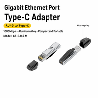 Adaptateur Ethernet USB-C vers RJ45 OEM, Carte Réseau Gigabit 1 Gbit/s, Convertisseur Type-C pour Ordinateur Portable, Téléphone, Routeur de Jeu - Vente en Gros