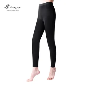 妇女的冬季保暖运动裤制定黑色休闲性感健身紧身裤