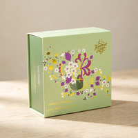 Cajas de Regalo Rígidas de Lujo Personalizadas, Cajas Magnéticas Ecológicas de Cartón para Extensiones de Cabello, Ropa, Calcetines, para Damas de Honor