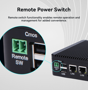 Mini PC sans ventilateur avec processeur Intel Celeron Gemini Lake Quad Cores N2840 <span class=keywords><strong>I5</strong></span> <span class=keywords><strong>6400T</strong></span>, refroidissement passif, ordinateur industriel compact parfait - Product Image 5