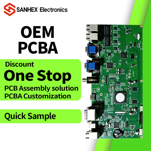 Custom Industrial Control PCBA Assembly OEM PCB Board Manufacturing for Smart Home and Automotive Equipment & Control Systems