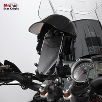 Support de chargeur de voiture multifonction pour moto compatible avec les frontières du fabricant, éclairage pour casque de téléphone portable