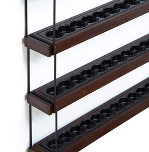 Étagères murales suspendues en bois de <span class=keywords><strong>fer</strong></span> Vernis à ongles en gel Organic Set Rack - Product Image 5