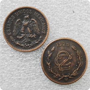 Monete Commemorative in Stile Antico da 2, 5, 10, 20 Centavos del Messico - Product Image 5