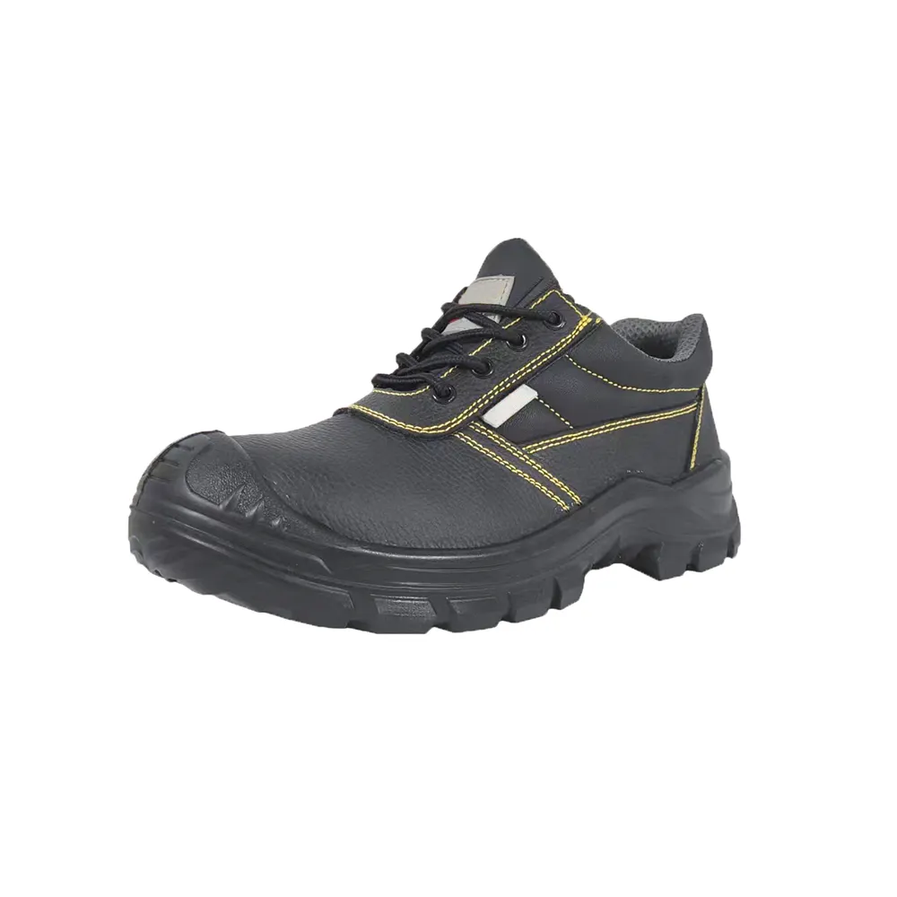 VITOSAFE çelik ayak iş güvenliği güvenlik ayakkabıları botları S3 ile adam için inek deri