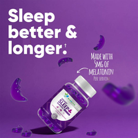 60 Gummies Sommeil Réparateur à la Mélatonine avec Magnésium et Vitamine D, Ingrédients Végétaux Naturels, Gummies Énergisants, Bien-être Nocturne OEM