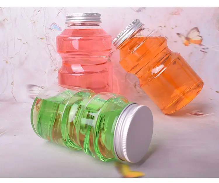 Eco-friendly pet plastic bottle for juice giant inflatable milk bottle