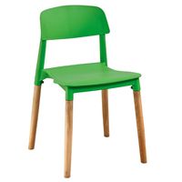 Chaise de salle à manger portable moderne verte en gros pour la maison, l'hôtel et l'appartement