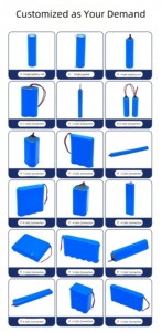 Pin Lithium Ion Li-ion tùy chỉnh nhà máy, loại 18650, 21700, 32700, dung lượng 6Ah, <span class=keywords><strong>8Ah</strong></span>, 10Ah, 20Ah, 30Ah, 40Ah, điện áp 12V, 24V, 36V, 48V, 60V, 72V - Product Image 3