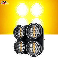 Luz Cegadora LED RGBW de 4 Ojos COB para Escenario con Control DMX512, Alto CRI 95 para Fiestas, DJ y Discotecas