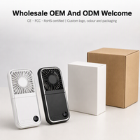 Ventilateur portable OEM personnalisé avec logo, écran LED 100 niveaux, 3000 mAh, impression UV, sérigraphie, laser, cadeau, voiture, maison