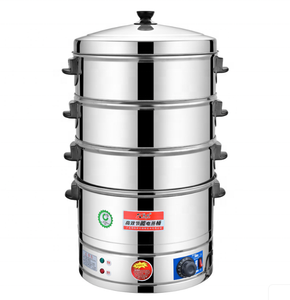 Restoran endüstriyel büyük 20 litre paslanmaz çelik katmanlı gıda elektrikli buharlayıcı Pot - Product Image 4