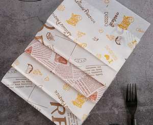 Papel Encerado Personalizado para Envolver Sándwiches y Hamburguesas, Papel Antigrasa para Empacar Galletas, Papel Recubierto de Grado Alimenticio - Product Image 4