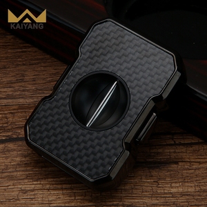 <span class=keywords><strong>Ciseaux</strong></span> coupe-cigares <span class=keywords><strong>de</strong></span> luxe à coupe en V, accessoires portables et tranchants pour cigares, vente en gros - Product Image 2