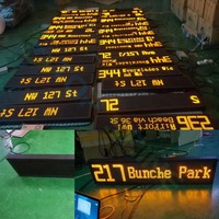 Panneau d'affichage de messages LED, panneau de Bus en Led, pour itinéraire de itinéraire